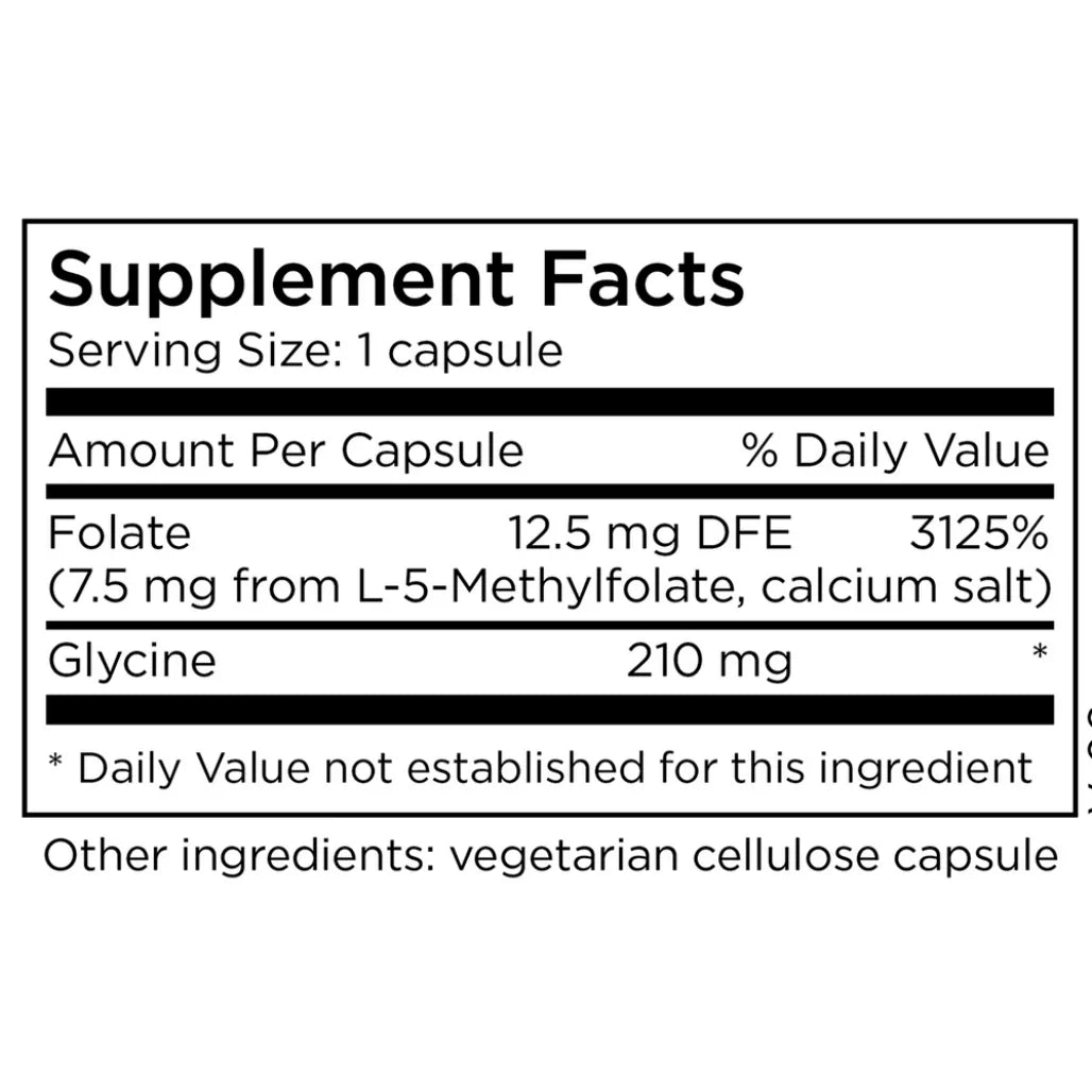 L-Methylfolate 7.5mg by MethylPro