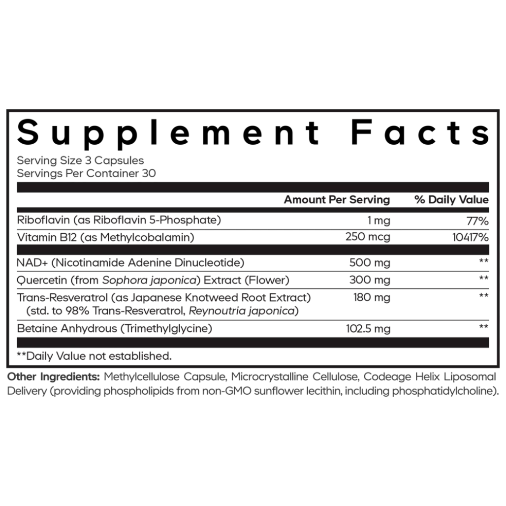 Liposomal NAD+ Ultra