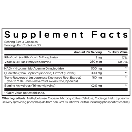 Liposomal NAD+ Ultra