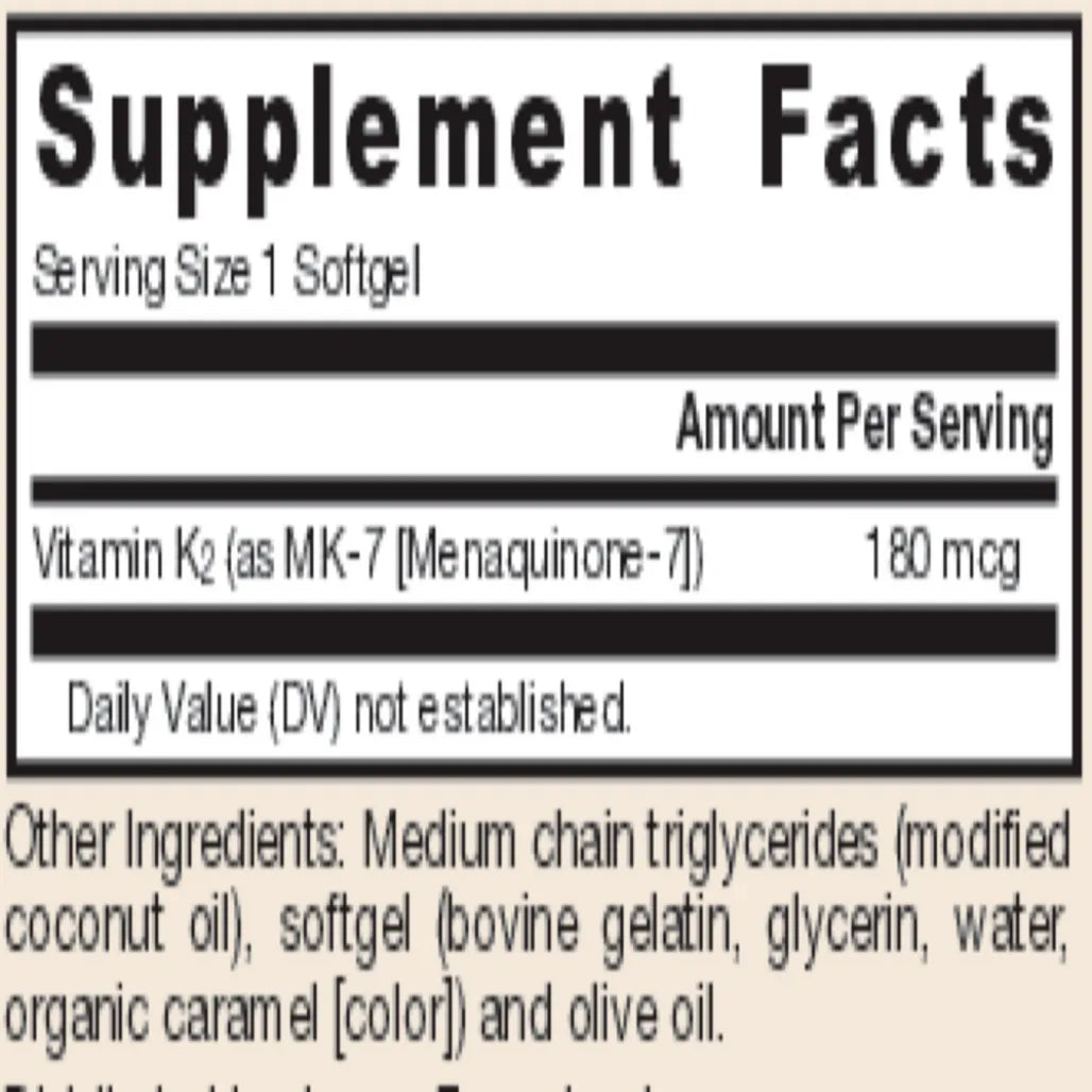 MK-7 180mcg Jarrow Formulas