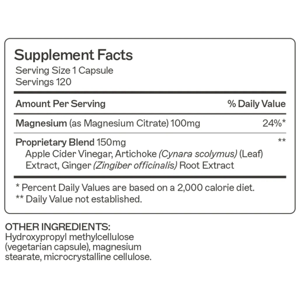 High-potency MagMove by Amy Myers MD (formerly Colon Comfort), a 60-capsule dietary supplement for bowel regularity.