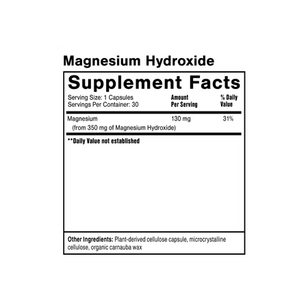 Magnesium Hydroxide Quicksilver Scientific