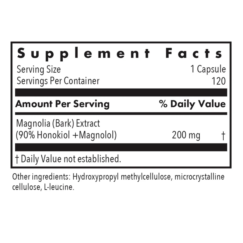 Magnolia Extract Honokiol + Magnolol 90%