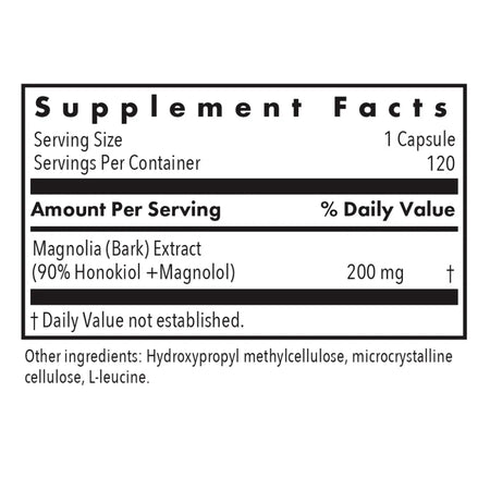 Magnolia Extract Honokiol + Magnolol 90%