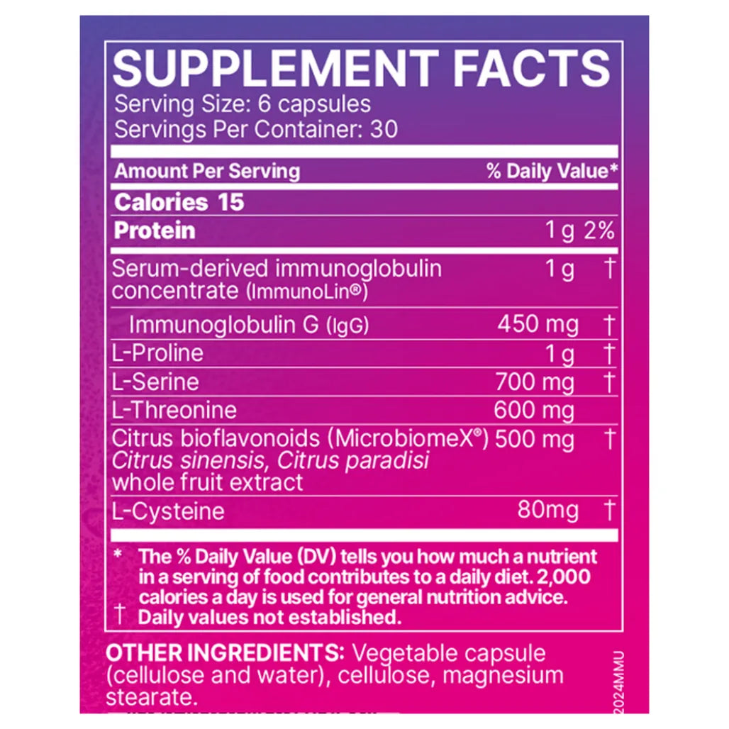 MegaMucosa Capsules Microbiome Labs