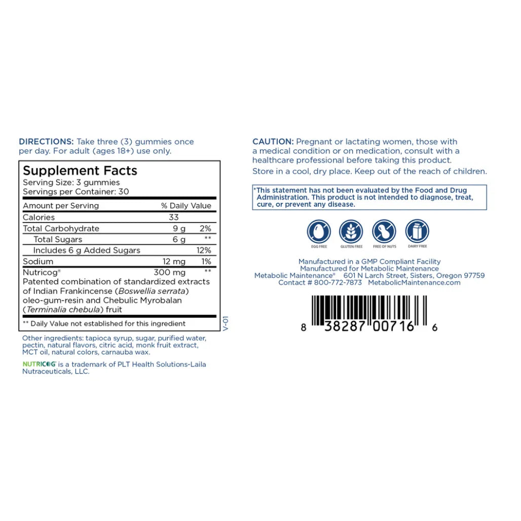 MetaMIND (Gummies) Metabolic Maintenance