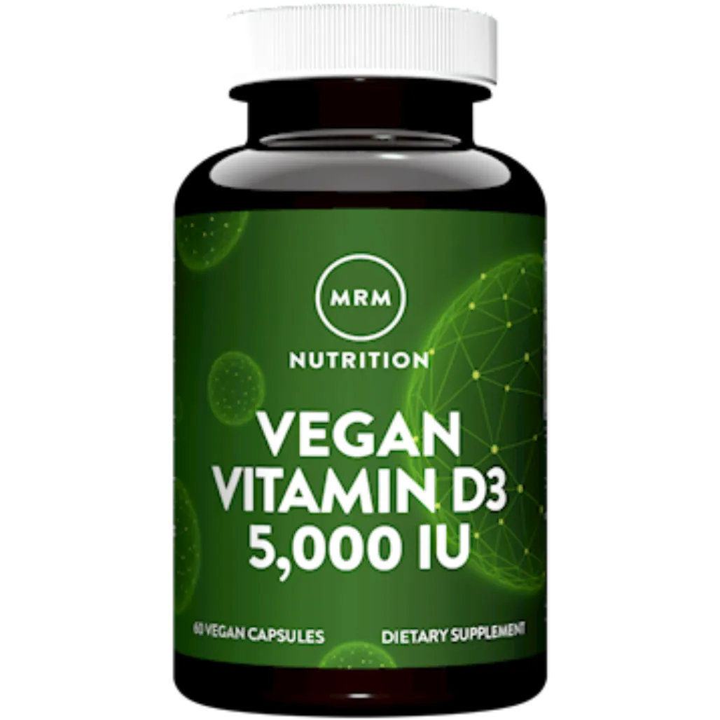 Vegan Vitamin D3 5000IU 60 vcaps Metabolic Response Modifier