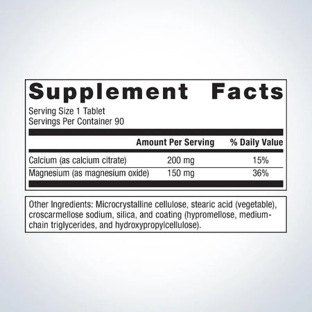 Metagenics Bone Builder Vegetarian - 90 vtabs supplement facts