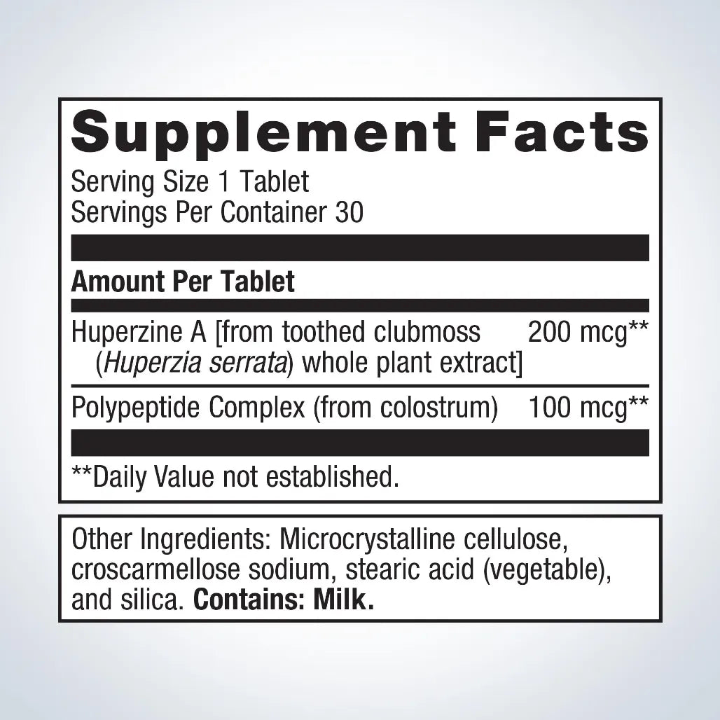 Supports memory and cognitive function*
