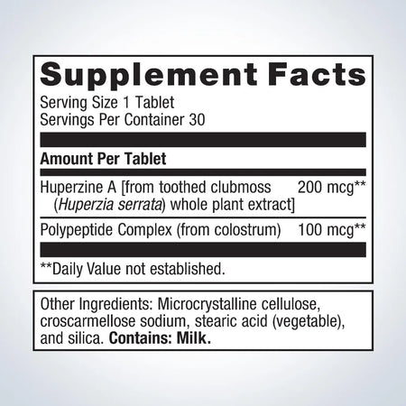 Supports memory and cognitive function*