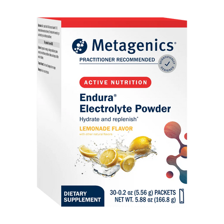 Metagenics Endura Lemonade Flavor supplement facts