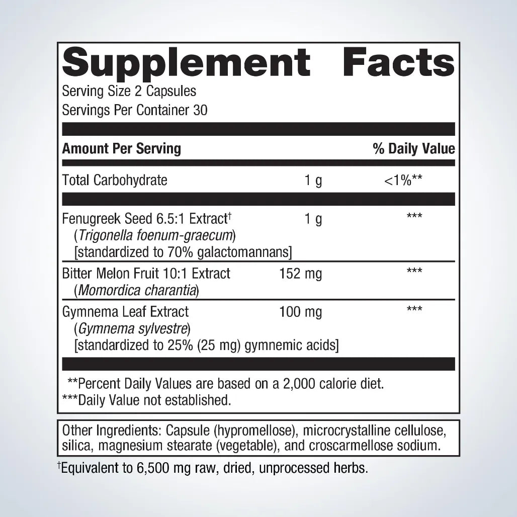 Metagenics Fenugreek Plus 60 Capsules