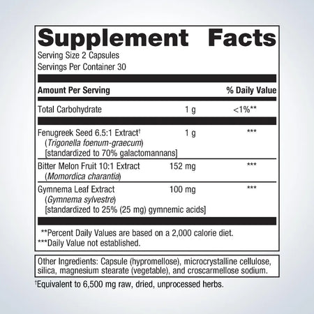 Metagenics Fenugreek Plus 60 Capsules