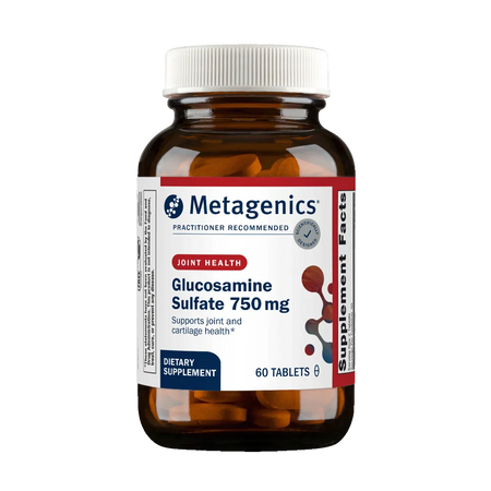 Metagenics Glucosamine Sulfate 750 mg Supplement Facts
