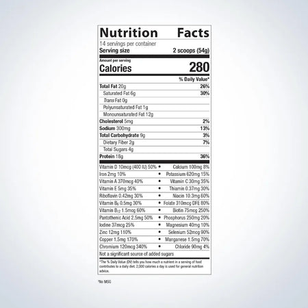 Metagenics Ketogenic Shake Chocolate - 14 servings