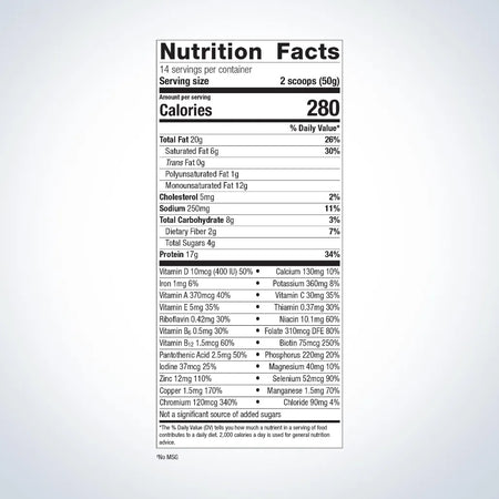 Metagenics Ketogenic Shake Vanilla 20 Servings