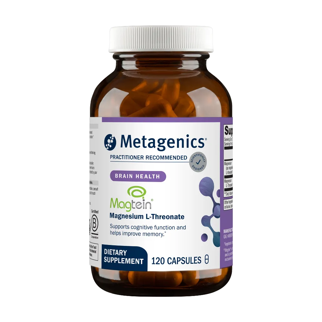 Mag L-Threonate Magnesium L-Threonate Brain Health Cognitive Support Supplement with Magtein for Memory and Mental Clarity