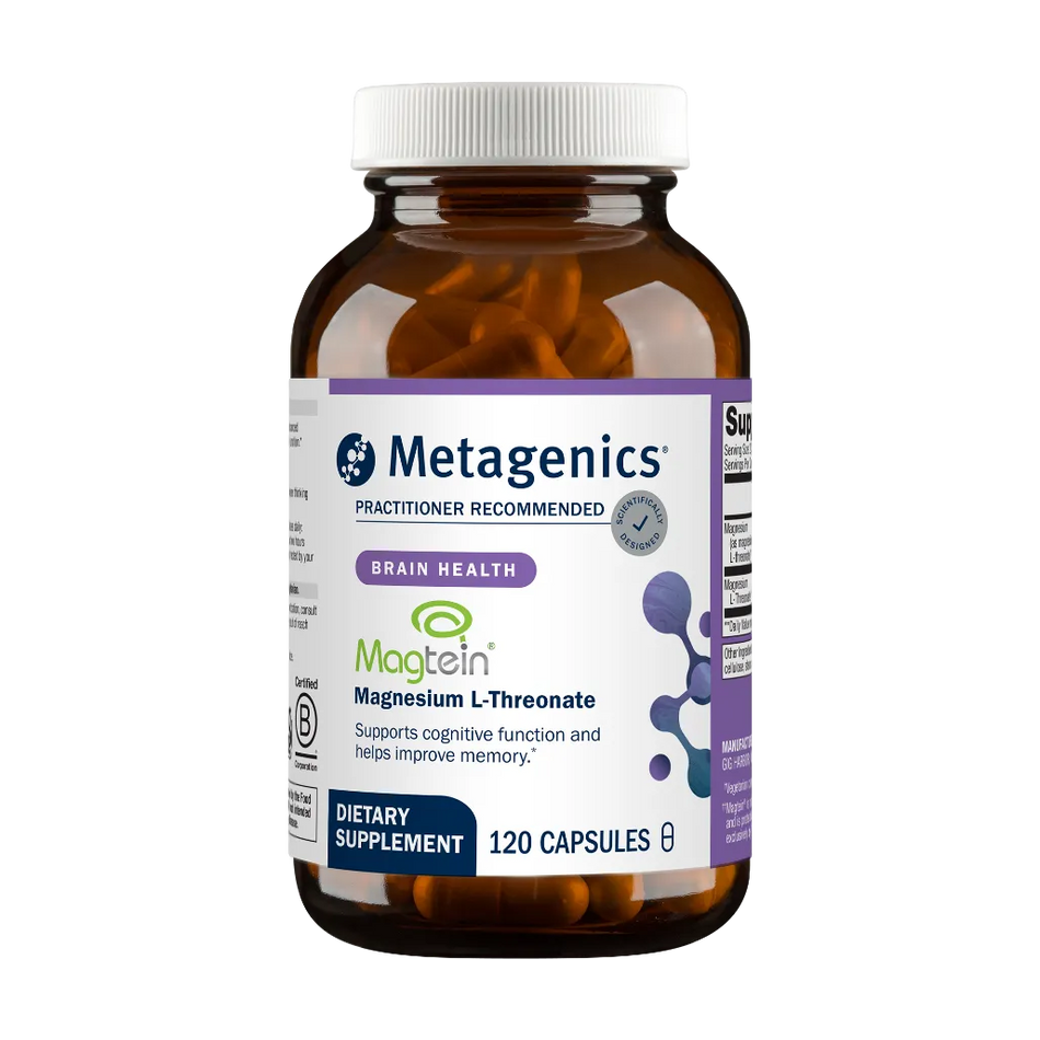 Mag L-Threonate Magnesium L-Threonate Brain Health Cognitive Support Supplement with Magtein for Memory and Mental Clarity