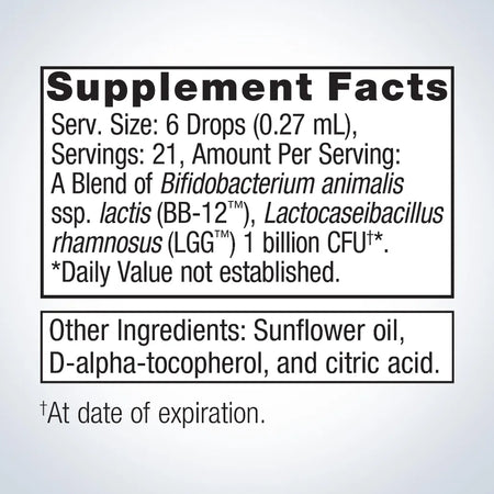 Daily gut and immune health support for infants and kids