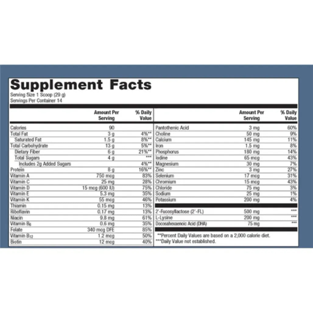 Comprehensive nutrition designed for kids’ unique nutritional needs