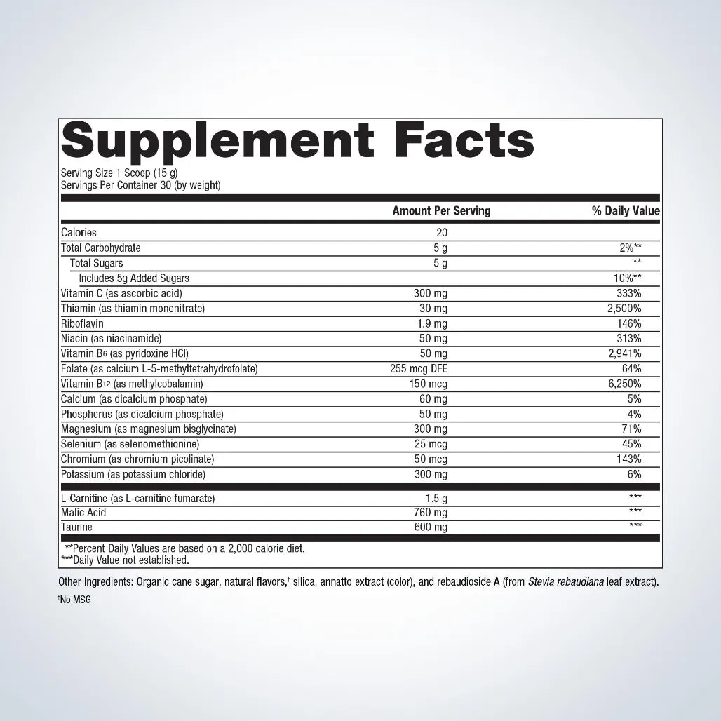 Mitochondria & cell function support.