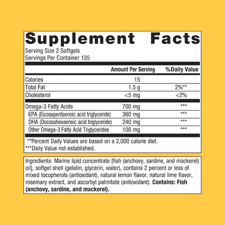 Metagenics OmegaGenics EPA DHA 300 - 270 softgels
