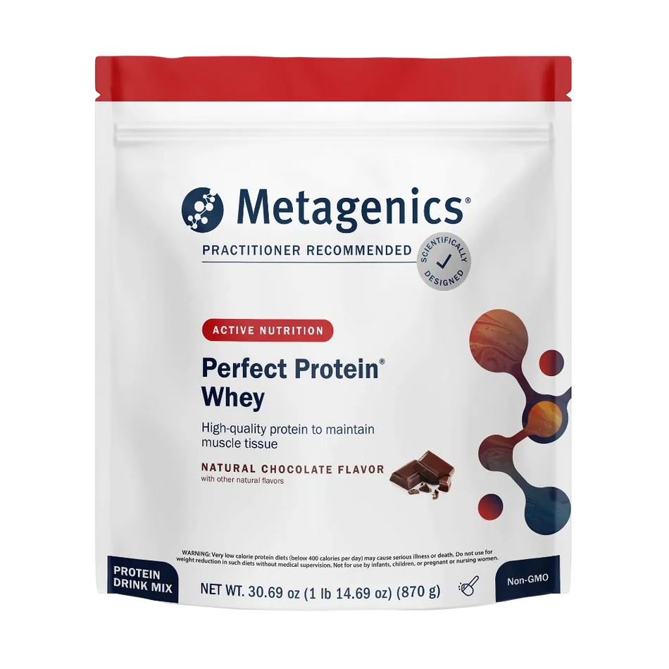 Metagenics Perfect Protein Whey supplement facts