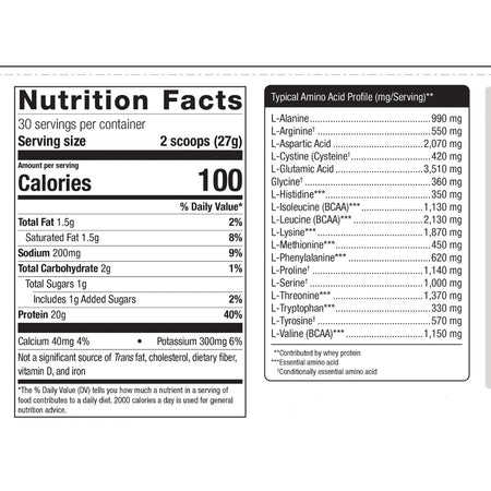 Metagenics Perfect Protein Whey Vanilla Supplement