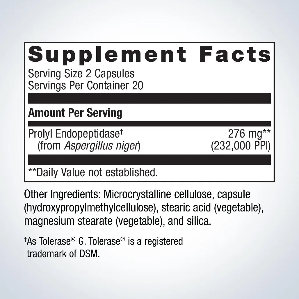 SpectraZyme Gluten Digest 20 Packets Metagenics