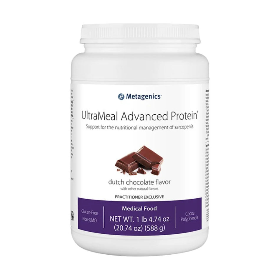 Metagenics UltraMeal Advanced Protein Dutch Chocolate - 20.74 oz