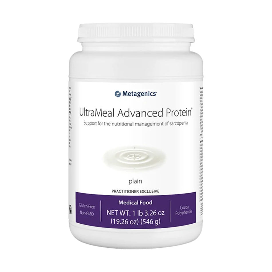 Metagenics UltraMeal Advanced Protein Plain 20 Servings