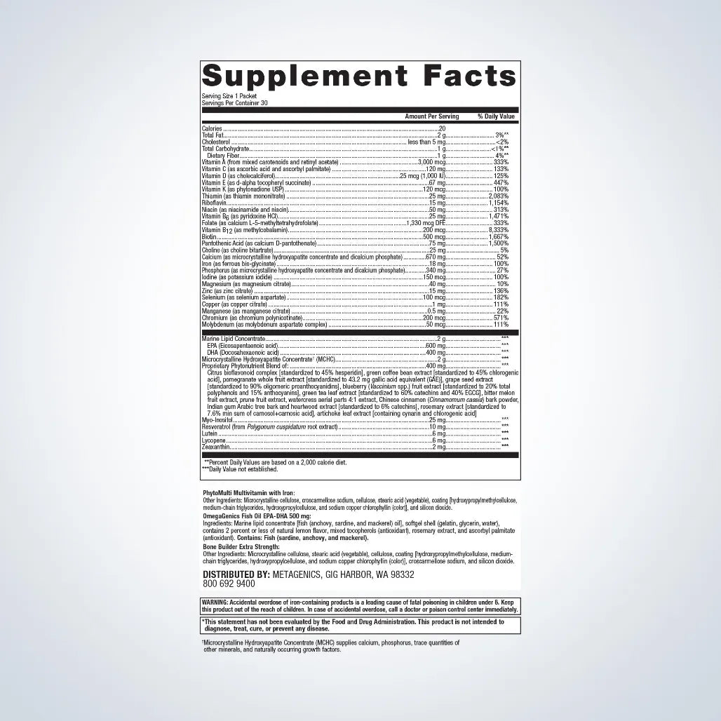 Targeted nutritional support for women's overall health and wellness.