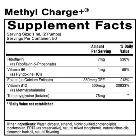 Methyl Charge+ Quicksilver Scientific