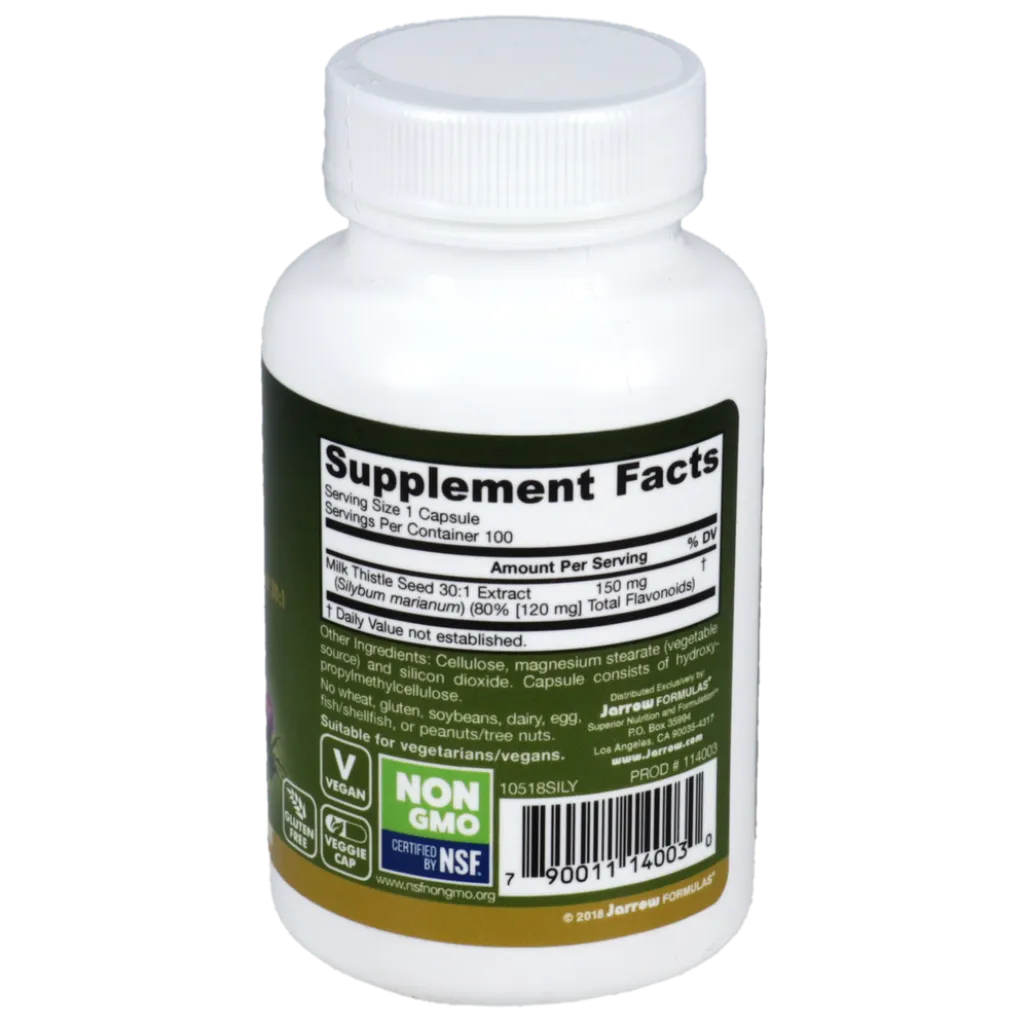 Milk Thistle 150mg Jarrow Formulas