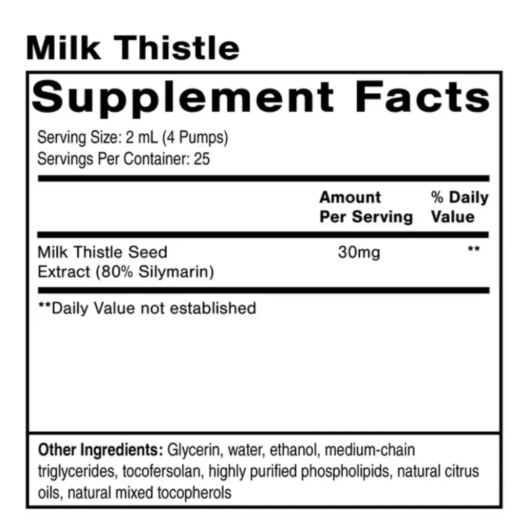 Milk Thistle Quicksilver Scientific