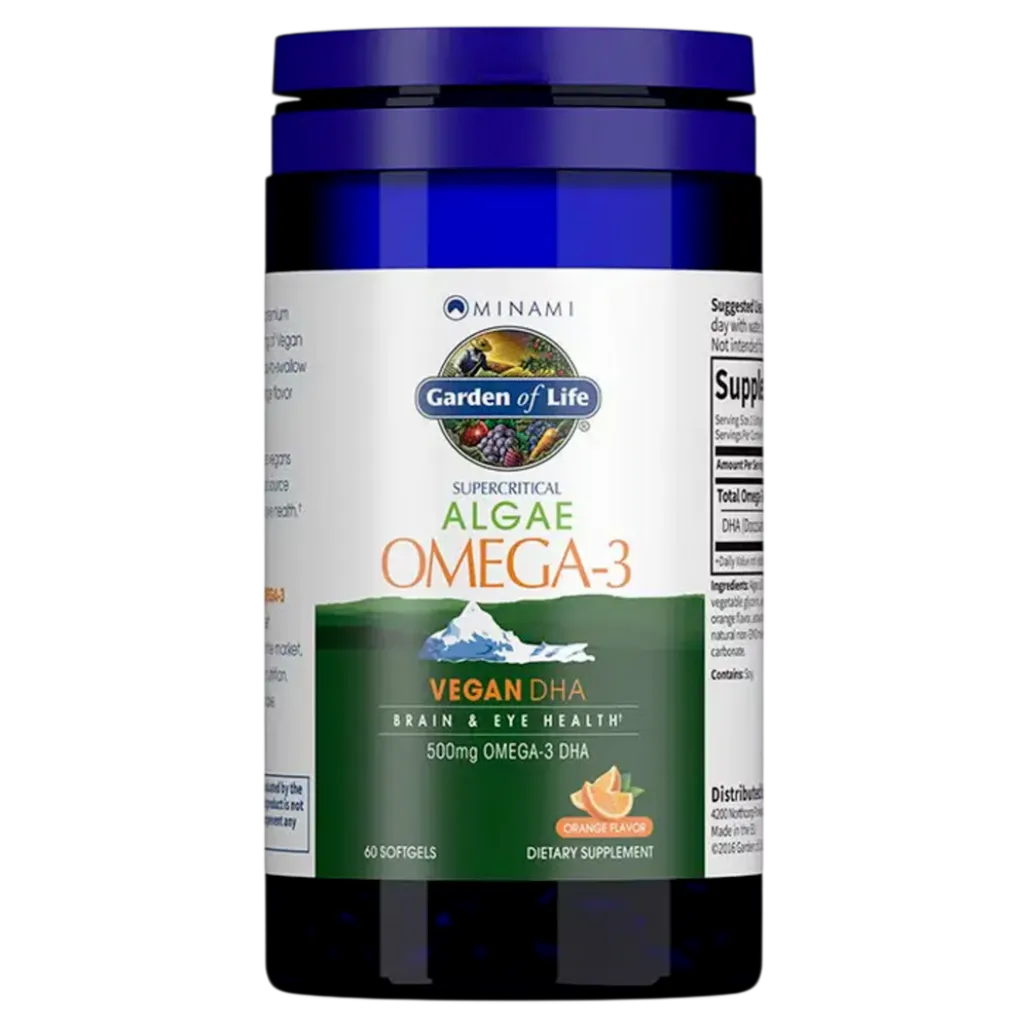 Min Algae Omega-3 Vegan DHA Garden of life