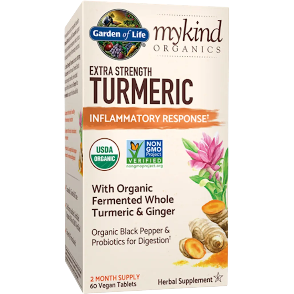 MyKind Organics Extra Strength Turmeric Garden of life