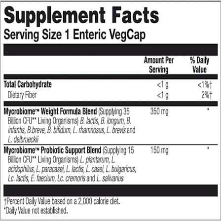 MycroWeight Formula 50 B Ent Solaray