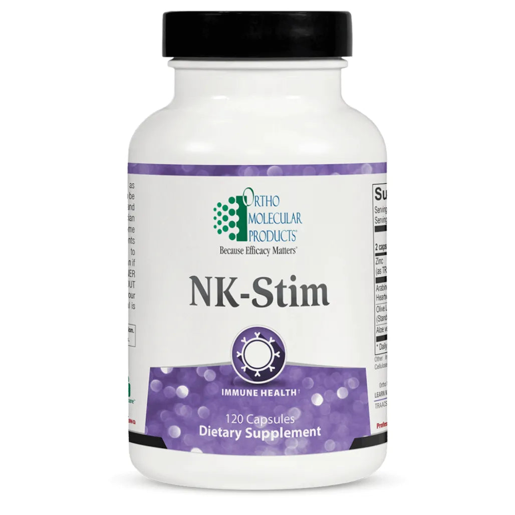 Ortho Molecular Products NK-Stim immune support formula for natural killer cell activity and gut microflora balance