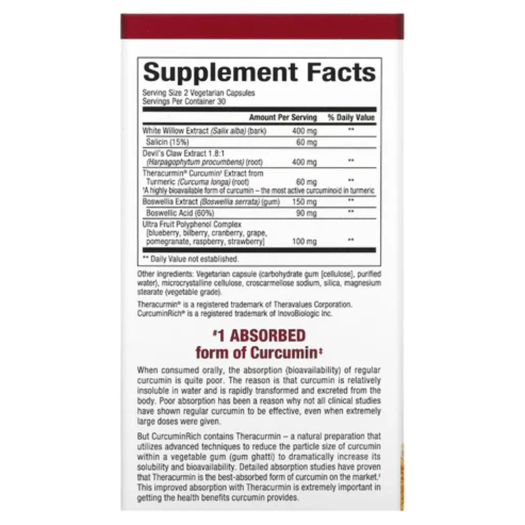 Natural factors Joint Curcumizer - supports healthy joints
