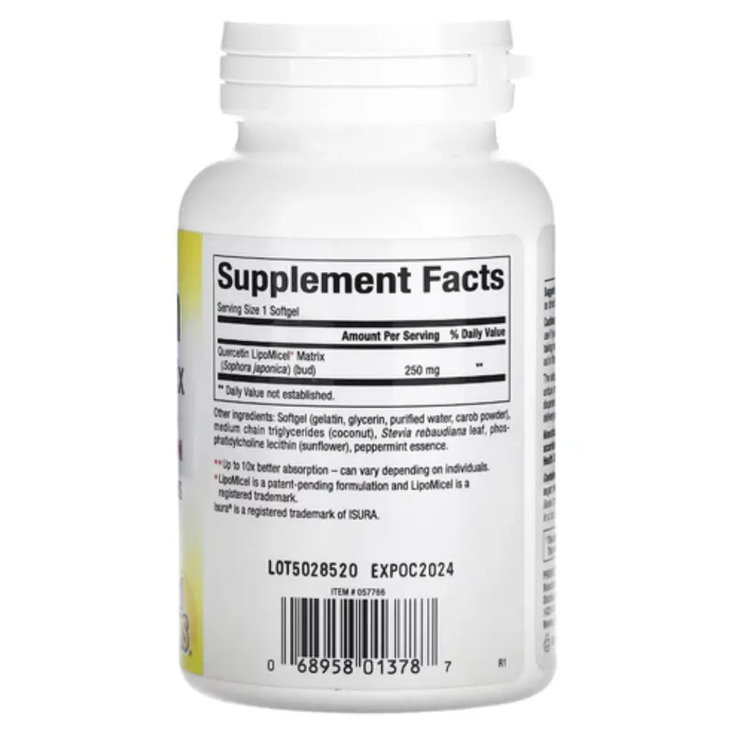 Natural factors Quercetin LipoMicel Matrix
