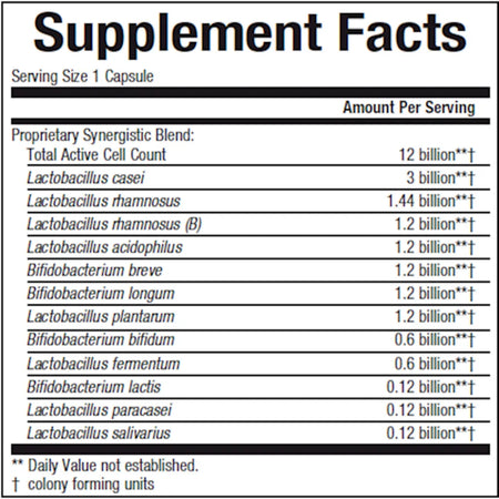 Natural factors Ultimate Probiotic 12/12 Form