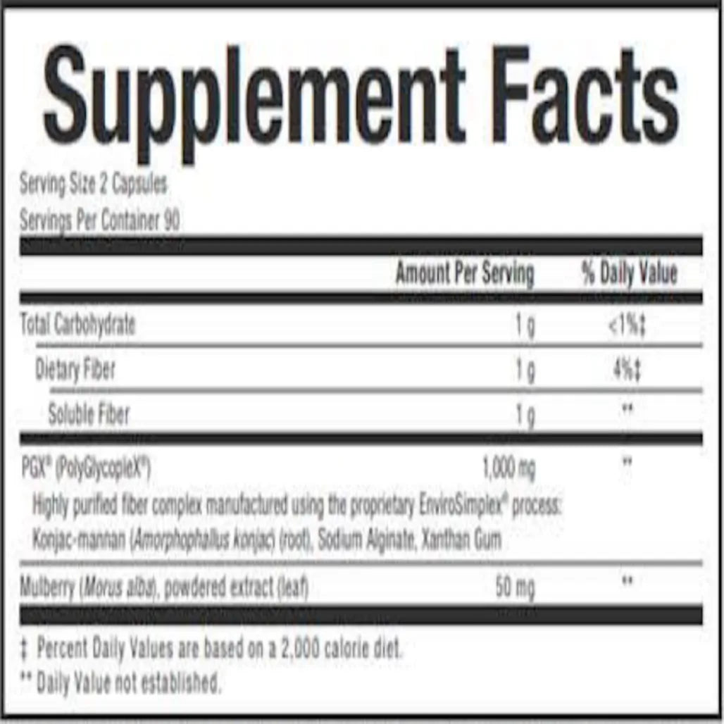 Natural factors WellBetX PGX - Supports glucose management system