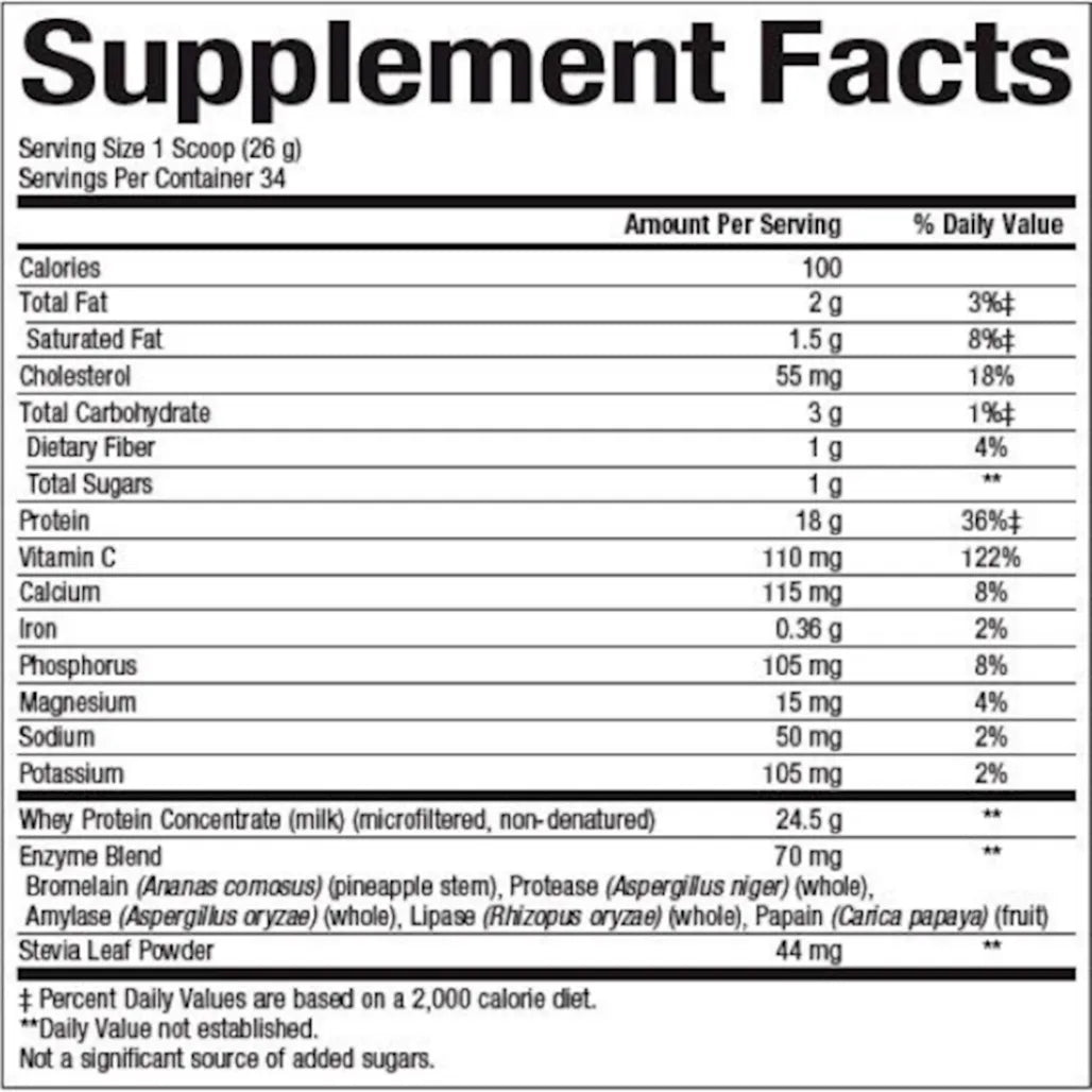 Whey Factors Powder Mix Strawberry Natural Factors