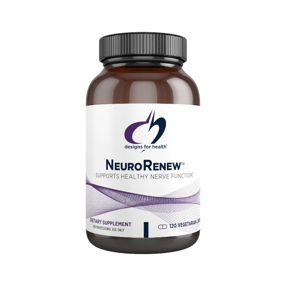 NeuroRenew Supports Healthy Nerve Function - 120 veg capsules by Designs-for-Health