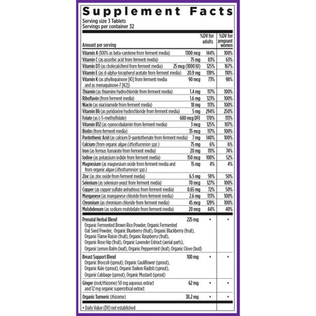 New chapter Advanced prenatal miultivitamin