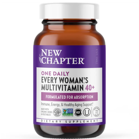 New Chapter Every Woman's One Daily 40+ - Supports immune function, healthy aging, and bone support