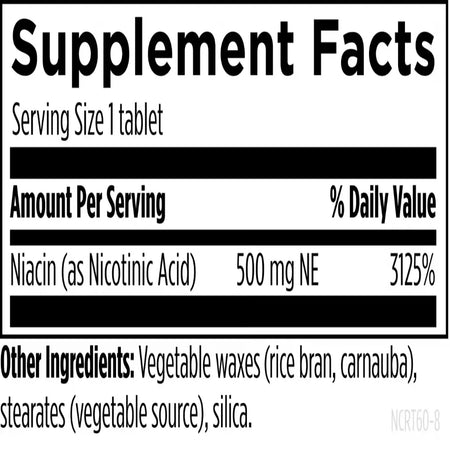 Niacin-CRT-500mg-NE-Designs for Health