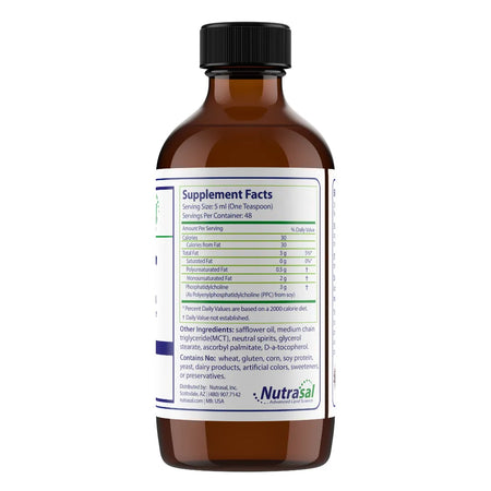 Nutrasal (PhosChol) PhosChol PPC 3000mg Supplement Ingredients
