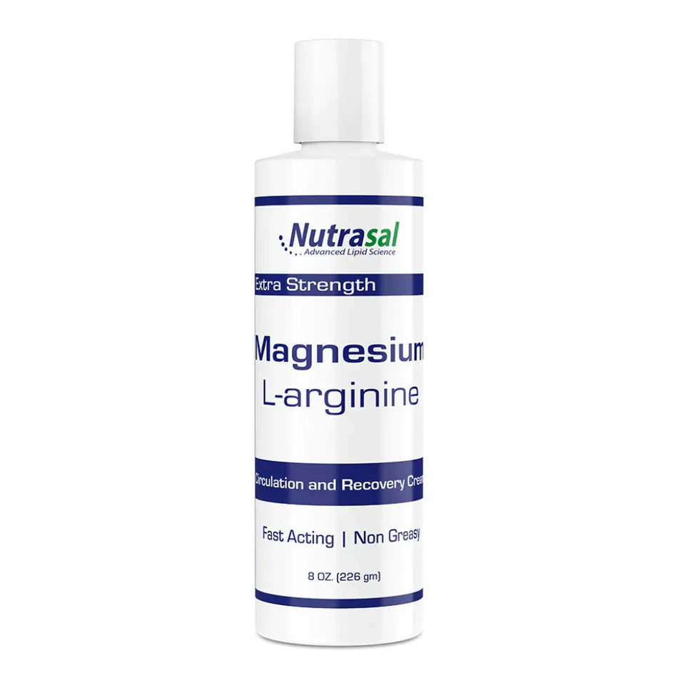 Magnesium L-arginine Cream 8 oz Nutrasal (PhosChol)